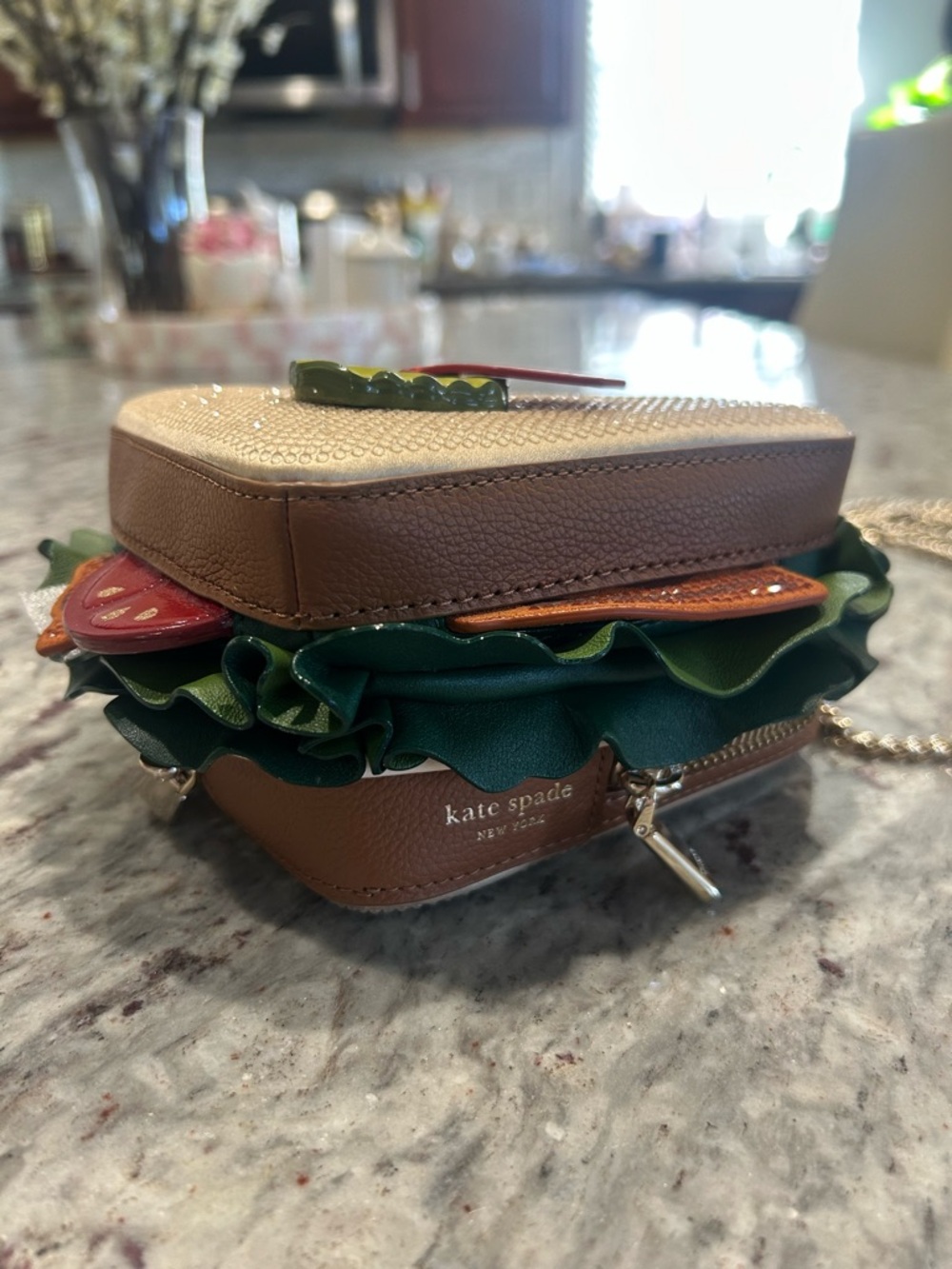 kate spade “Half Sandwich” Novelty Crossbody Bag - Picture 4 of 6
